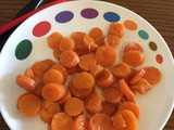 Quick butter carrots