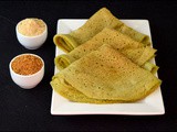 Spinach Dosa