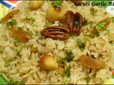 Xacuti Garlic Rice