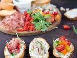 3x Bruschetta met roomkaas – Snel hapje