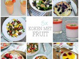 5x koken met fruit