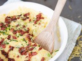 Aardappelpuree met kaas en spek – Loaded aardappelpuree