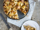 Appeltaart van appeltjes in amaretto