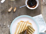 Bbq Chicken tosti met rode paprika en kaas