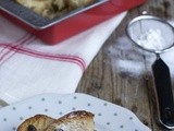 Broodpudding van oliebollen