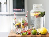 Bruisende mocktail met vers fruit – En toffe lg Instaview koelkast! (video)