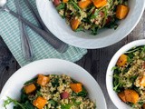 Bulgur salade met zoete aardappel