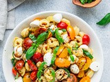 Capresesalade met tortellini