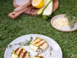 Courgettepakketjes met ricotta – bbq