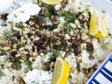 Geroosterde bloemkool met couscous en pistache