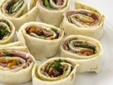 Hapje carpaccio wrap met rosbief