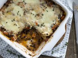 Lasagne met linzen en gehakt