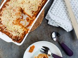 Lasagne met verstopte-groentesaus