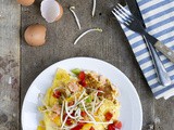 Omelet van kliekjes – zonde om weg te gooien