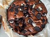 Oreo brownie van de bbq