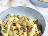 Pasta met witlof en Parmezaan