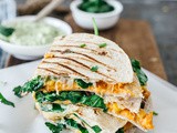 Quesadilla’s met zoete aardappel en bonen