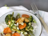 Rijst met honing-citroenkip en groenten (plus meal prep tips)