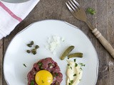 Steak tartare met mostermayonaise