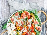 Vijgen-tomatensalade met burrata