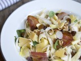 Witlofsalade met ham en kaas