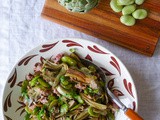 Artichokes, fava beans and sausage / carciofi, fave e salsiccia