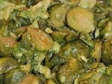 Cavolini di Bruxelles con avocado / Brussels sprouts with avocado