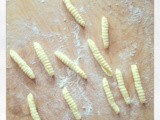 Fusilli rigati fatti a mano / handmade ridged fusilli