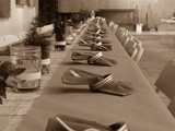 La tavola è pronta / the table is set