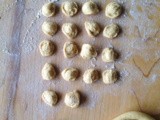 Orecchiette alla farina di ceci tostata / toasted chickpea flour orecchiette