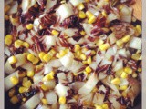 Radicchio and sweet corn / radicchio e mais dolce