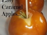 Easy Caramel Apples Recipe