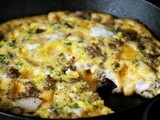 Katie's Kitchen: Sage Sausage and Duck Egg Frittata