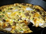 Monday Goodness: Sage Sausage and Duck Egg Frittata