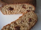 Butternut squash and raisin spice gf bread