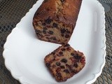 Gluten free spiced apple, cranberry and blueberry cake