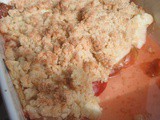 Plum and Apple Crumble