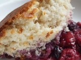 Summer berry cobbler, gf, tapioca free and corn free