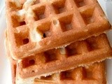 Waffles for breakfast