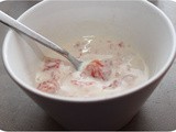 Florida Grapefruit Yogurt dessert