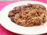 Nasi Kornet with Chicken Satay