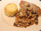 Pork Escalopes in Mushroom Sauce