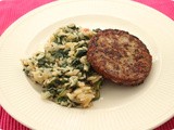 Rice with Spinach and Tomato