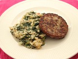 Rice with Spinach and Tomato