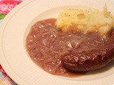 Sausages with Onion Gravy