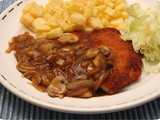 Schnitzel met Jägersaus