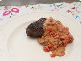 Steak with Pepper Sauce