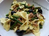 Farfalle con tonno e fagiolini