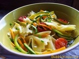 Farfalle con verdure