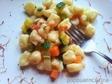 Gnocchetti di ricotta con verdure